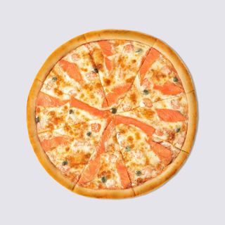 Пицца с семгой 