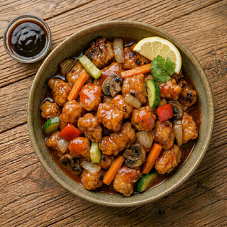 Porc pe plită încinsă (iute)