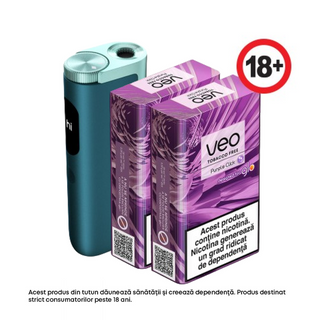 Starter Kit glo™ Hyper PRO Jade Teal + veo™ Purple Click