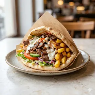 Kebab Con Patatas