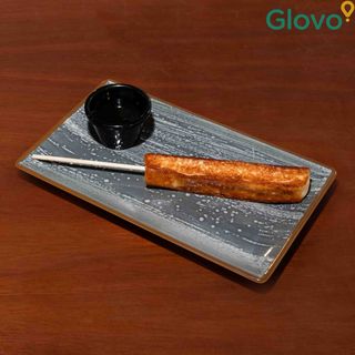 Espetinho de Queijo Coalho com Mel