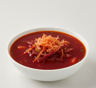 Дуже червоний борщ Веган