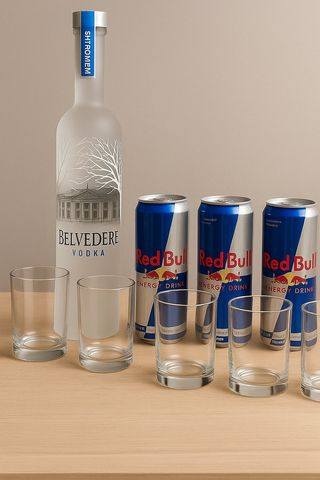 KIT Vodka Belvedere e Redbull