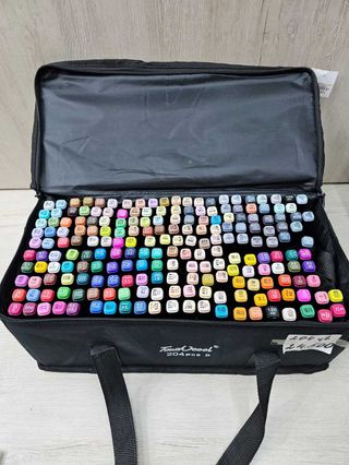 Touch Маркеры 204 Цвета В Черном Тканевом Чехле