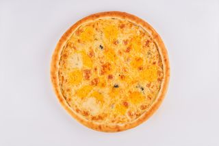 Пицца с  грибами в сырном соусе (500г)