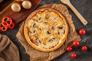 Пицца курица с грибами (820 гр, 33 см)