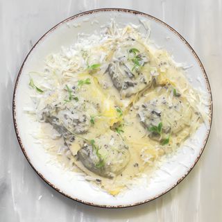 Ravioli ai Funghi (v)
