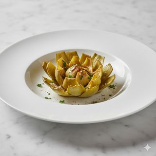 Flor de alcachofas tiernas (1 ud.)