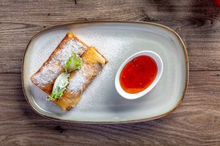 Блины с джемом