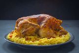 Poulet Entier Et Riz Basmati
