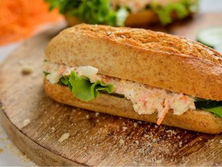 Baguete de Mousse de Delícias do Mar