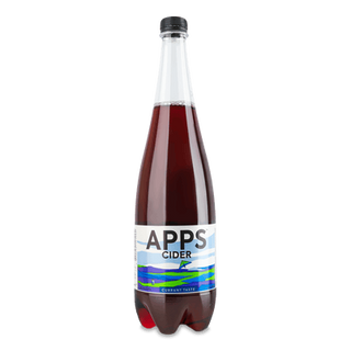 Сидр Apps чорна смородина-лаванда солодкий газований (1л)