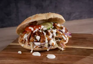 Meniu kebab mare, cartofi si suc