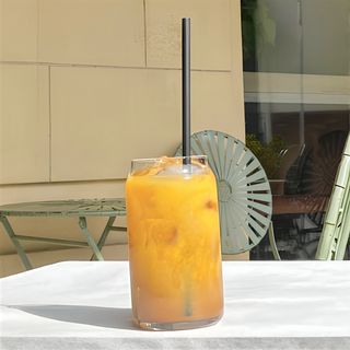 Bumble with packet juice