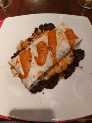 Burrito de  cochinita pibil