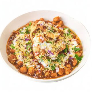 Samosa Chana Chaat