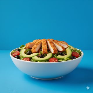 Crispy chicken salad
