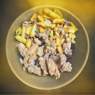 Carne De Pollo Rebozado