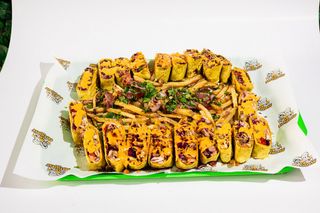 Platou shaorma arabeasca berbecut