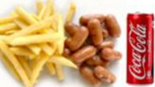 Menù patatine e würstel