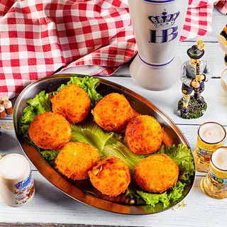 შემწვარი სულგუნის ბურთულები