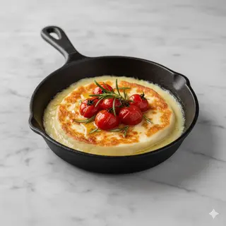Provoleta Con Tomate, Miel Y Romero