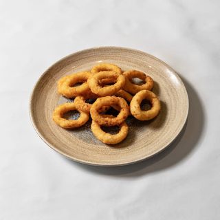 Calamars Romana amb patates fregides i beguda