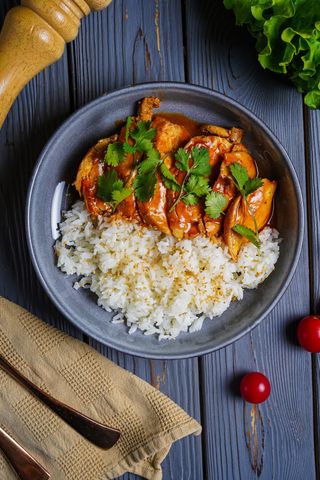 Куриная грудка с рисом (350г)