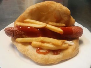 Hot dog fritto