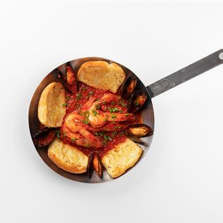 Соте из морепродуктов