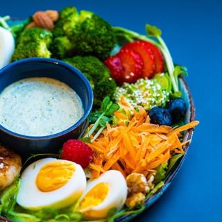 Bowl keto kurczak z pieca 