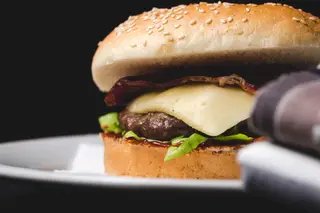 Bacon cheeseburger