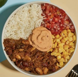 Bowl de chili con carne