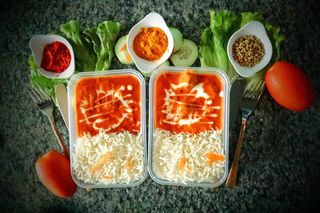 Butter Chicken/Frango + Arroz/Rice 2 por 1