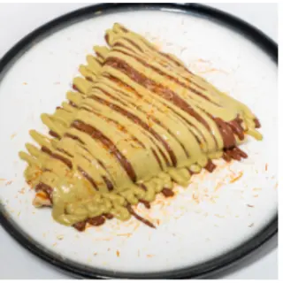 Crêpe Dubai Chocolate   