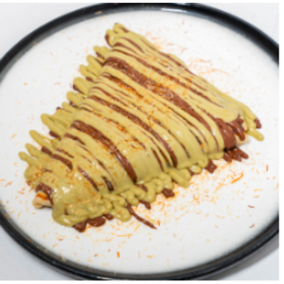  Crêpe Nutella Kunafa Pistache   