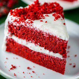 Red Velvet Cake Slice