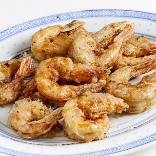 Langostino frito con sal y pimienta 