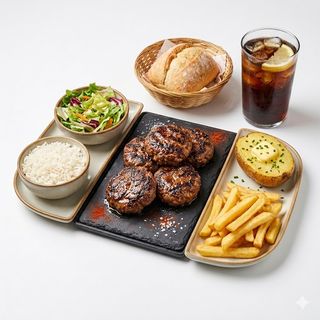 Menú carne picada 5 pzs.