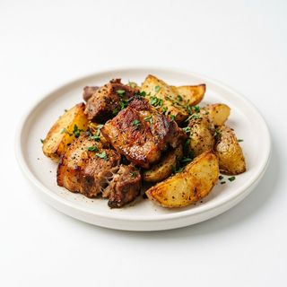 56.Свинско с картофи 600г