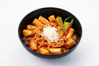 Раппоки в сырном соусе