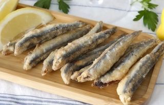Tapa De Boquerones Fritos