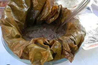 All food with groundnuts assorted mushrooms 