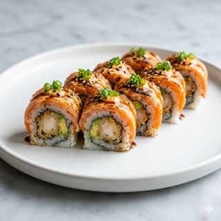 Uramaki Dragón Roll (8 Uds.)