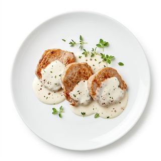 Scaloppine al Dolcelatte