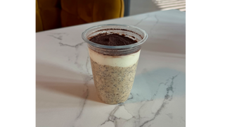 Owsianka na zimno “tiramisu”