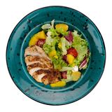 Салат з куркою в апельсиново-імбирному соусі (260г)