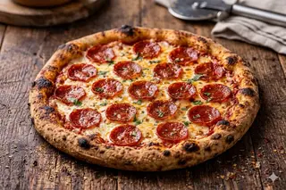 Pizza De Chorizo Y Pepperoni (20 Cm.)