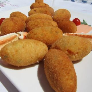 Muslitos de cangrejos fritos (6 uds.)