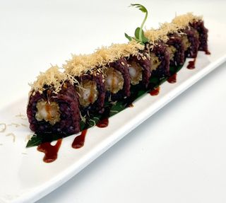 59. Black ebi roll - 8 pezzi